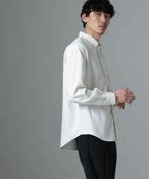AMATA コットンタッチレギュラーカラーシャツ