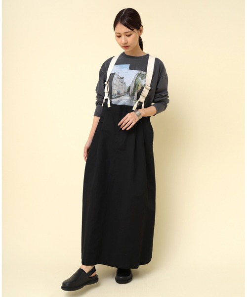 RNA-N(アールエヌエーエヌ)の「M2392 COLLAGE PHOTOプリントT(Tシャツ/カットソー・レディース・アイボリー/チャコール/オフホワイト・FREE)」の13枚目の写真