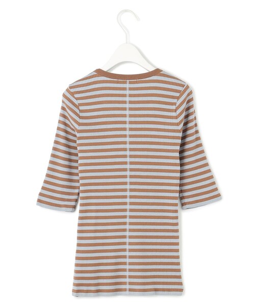 ICB(アイシービー)の「4×2リブ プルオーバー(Tシャツ/カットソー・レディース・アイボリー系/黄土色系1/ブラック系/カーキ系1・SMALL/MEDIUM/X-SMALL)」の21枚目の写真