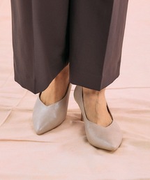 GLOBAL WORK | らくっション撥水ヒールパンプス/253018(パンプス)