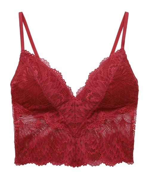 ANNEBRA(アンブラ)の「Amour カップ付きショートキャミ(ブラジャー・レディース・ライトグレー/レッド・L/M/S)」の18枚目の写真