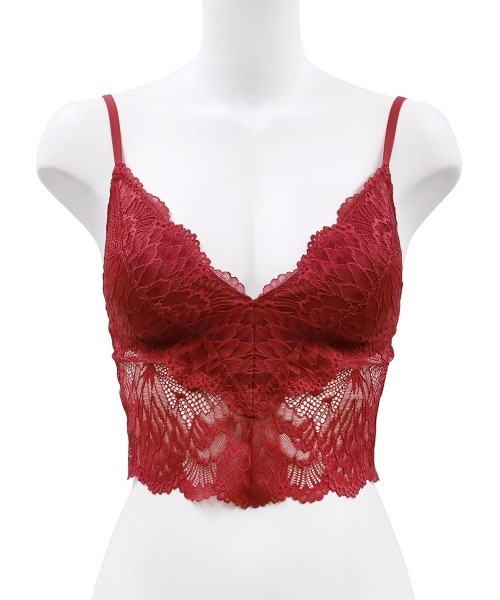 ANNEBRA(アンブラ)の「Amour カップ付きショートキャミ(ブラジャー・レディース・ライトグレー/レッド・L/M/S)」の20枚目の写真