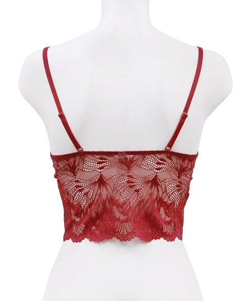 ANNEBRA(アンブラ)の「Amour カップ付きショートキャミ(ブラジャー・レディース・ライトグレー/レッド・L/M/S)」の21枚目の写真