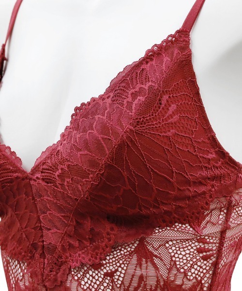 ANNEBRA(アンブラ)の「Amour カップ付きショートキャミ(ブラジャー・レディース・ライトグレー/レッド・L/M/S)」の22枚目の写真