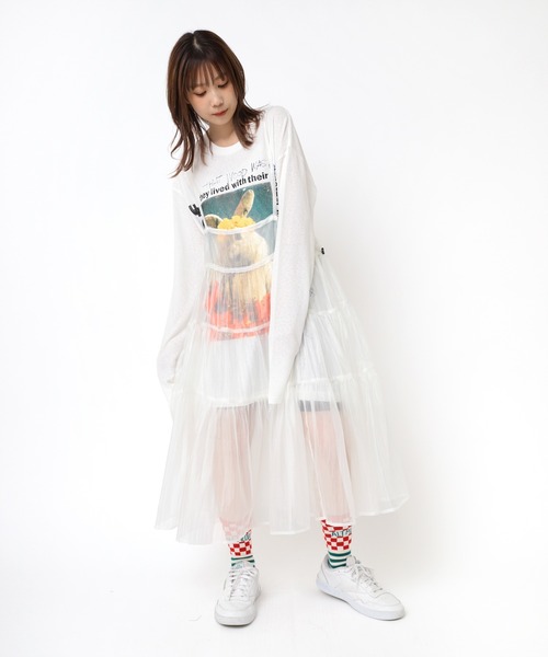 RNA（アールエヌエー）の「E5078 チェッカーボーダーソックス（ソックス/靴下・レディース・ホワイト×レッド/ホワイト×ブルー/ブラック×グリーン・FREE）」の4枚目の写真