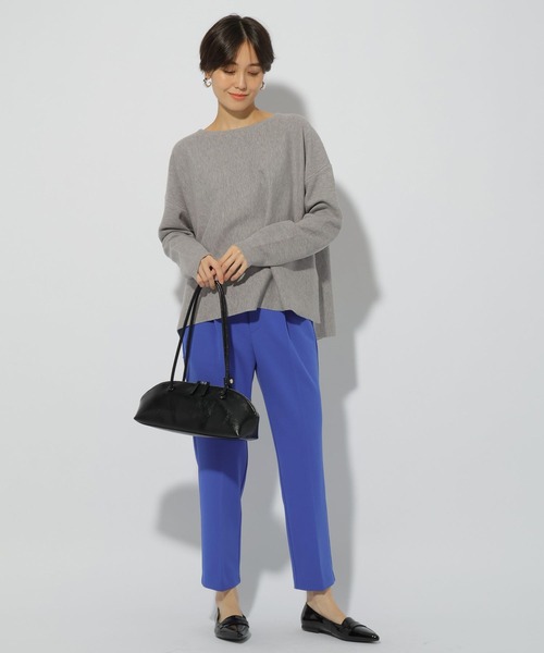 セール】ダブルフェイスボートニット/286649（ニット/セーター