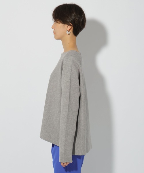 Elura（エルーラ）の「ダブルフェイスボートニット/286649（ニット/セーター・レディース・ネイビー/ライトグレー/ホワイト/ブラック/ブラウン系その他・MEDIUM/LARGE）」の19枚目の写真