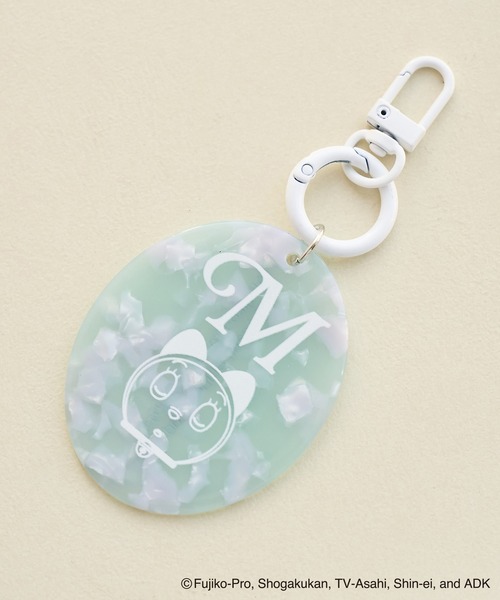 ROPE' PICNIC（ロペピクニック）の「【ドラえもんコレクション】マーブルカラーイニシャルアクリルチャーム（キーホルダー・レディース・サックスブルー/イエロー系その他/ホワイト/ライトグリーン/レッド系その他/ピンク・FREE）」の11枚目の写真