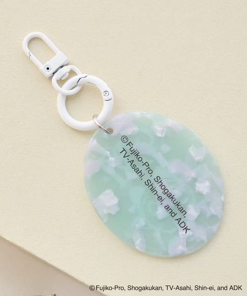 ROPE' PICNIC（ロペピクニック）の「【ドラえもんコレクション】マーブルカラーイニシャルアクリルチャーム（キーホルダー・レディース・サックスブルー/イエロー系その他/ホワイト/ライトグリーン/レッド系その他/ピンク・FREE）」の12枚目の写真