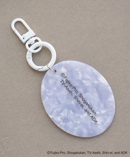 ROPE' PICNIC（ロペピクニック）の「【ドラえもんコレクション】マーブルカラーイニシャルアクリルチャーム（キーホルダー・レディース・サックスブルー/イエロー系その他/ホワイト/ライトグリーン/レッド系その他/ピンク・FREE）」の14枚目の写真