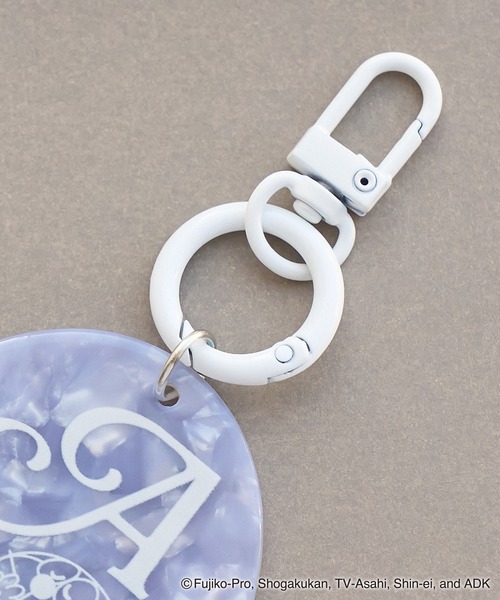 ROPE' PICNIC（ロペピクニック）の「【ドラえもんコレクション】マーブルカラーイニシャルアクリルチャーム（キーホルダー・レディース・サックスブルー/イエロー系その他/ホワイト/ライトグリーン/レッド系その他/ピンク・FREE）」の15枚目の写真