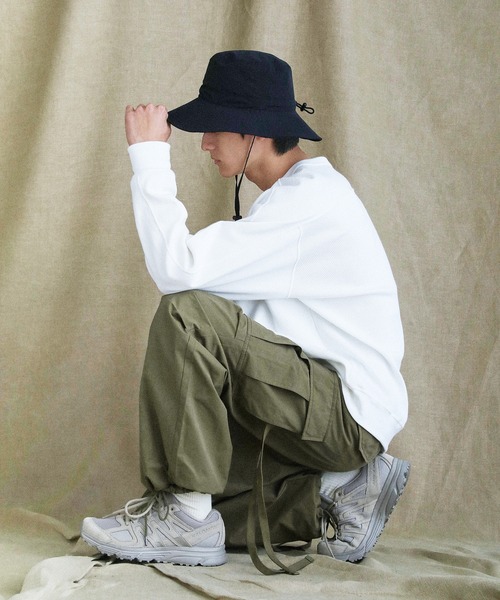 VERON(ヴァロン)の「コットンナイロン高密度ツイルM-65 US ARMYカーゴイージーパンツ(カーゴパンツ・メンズ・カーキ・M/L/S)」の7枚目の写真