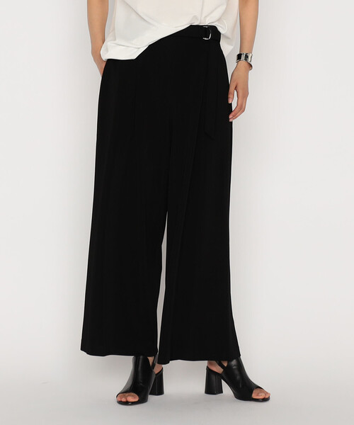 Gabardine K.T(ギャバジンケーティー)の「ハイテンションポンチ タックワイドパンツ(その他パンツ・レディース・ブラック/グレー/ネイビー/ライトグレー・7号/9号)」の12枚目の写真