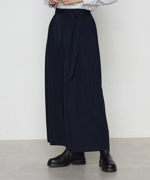Gabardine K.T(ギャバジンケーティー)の「ハイテンションポンチ タックワイドパンツ(その他パンツ・レディース・ブラック/グレー/ネイビー/ライトグレー・7号/9号)」の14枚目の写真