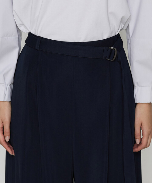 Gabardine K.T(ギャバジンケーティー)の「ハイテンションポンチ タックワイドパンツ(その他パンツ・レディース・ブラック/グレー/ネイビー/ライトグレー・7号/9号)」の18枚目の写真
