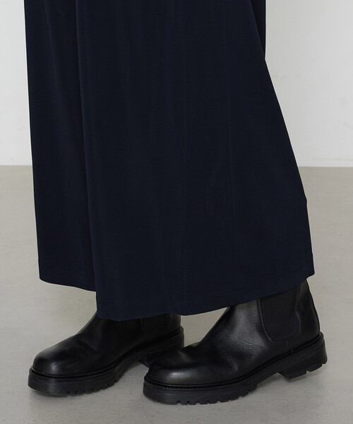 Gabardine K.T(ギャバジンケーティー)の「ハイテンションポンチ タックワイドパンツ(その他パンツ・レディース・ブラック/グレー/ネイビー/ライトグレー・7号/9号)」の20枚目の写真
