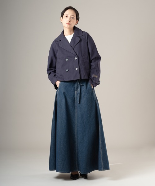 Levi's（リーバイス）の「Levi's/リーバイス XL SKIRT ダークインディゴ（デニムスカート・レディース・ダークインディゴブルー・23inch/24inch/25inch/26inch/27inch/28inch）」の19枚目の写真