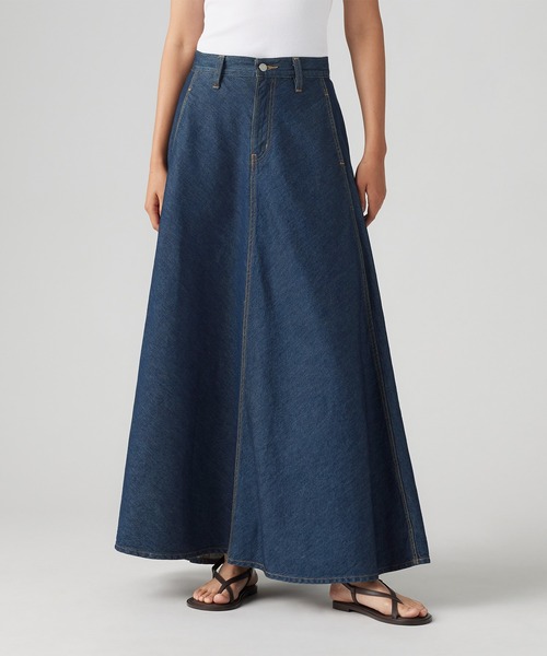 Levi's(リーバイス)の「Levi's/リーバイス XL SKIRT ダークインディゴ(デニムスカート・レディース・ダークインディゴブルー・23inch/24inch/25inch/26inch/27inch/28inch)」の17枚目の写真