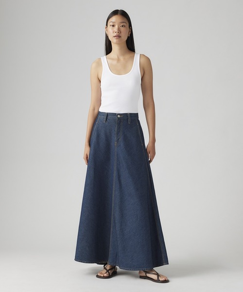 Levi's(リーバイス)の「Levi's/リーバイス XL SKIRT ダークインディゴ(デニムスカート・レディース・ダークインディゴブルー・23inch/24inch/25inch/26inch/27inch/28inch)」の16枚目の写真