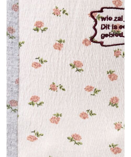 merry jenny（メリージェニー）の「floral×floralカットタンクトップ（タンクトップ・レディース・グレー/ピンク・FREE）」の12枚目の写真