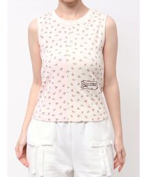 merry jenny | floral×floralカットタンクトップ(タンクトップ)