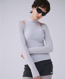 SHEER LAYERD CUTSEW/シアーレイヤードカットソー