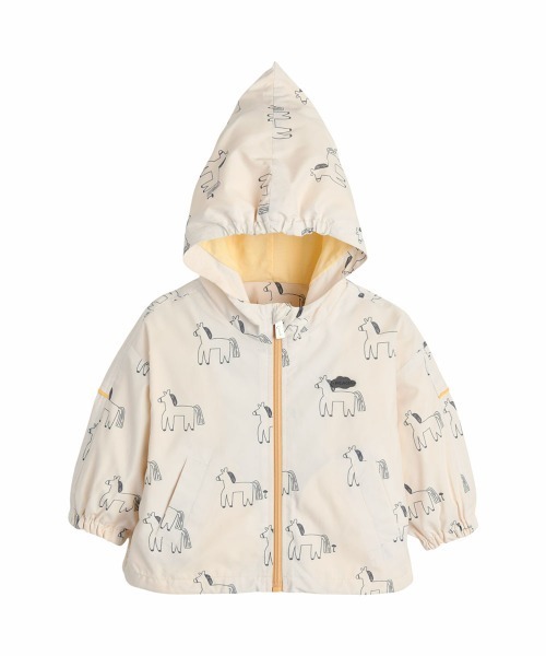 moimoln(モイモルン)の「【ReReアイテム】ポニーブルゾン(ブルゾン・キッズ・アイボリー・130cm/90cm/110cm/100cm/120cm)」の2枚目の写真