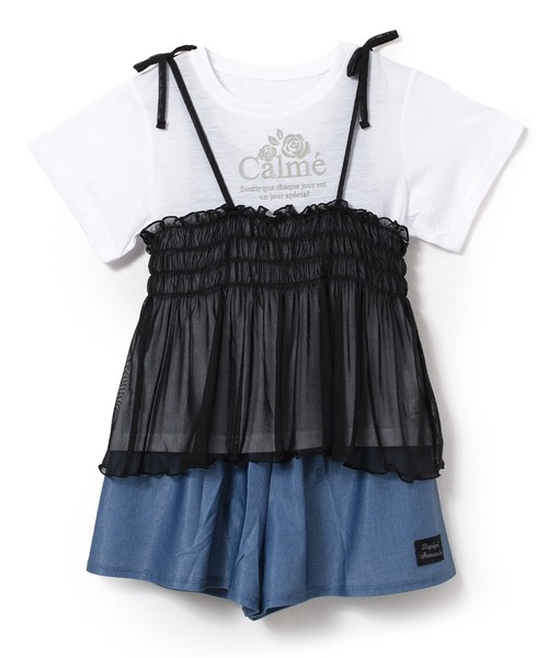 repipi armario 4点セット repipi armario/レピピアルマリオ シャーリングTシャツ4点セット