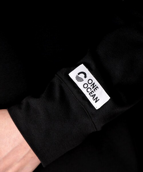 DRESSTERIOR(ドレステリア)の「【クイックドライ】ONE OCEAN サステナブルロンT(Tシャツ/カットソー・メンズ・ホワイト/グレー/ブラック・90/91/92)」の12枚目の写真