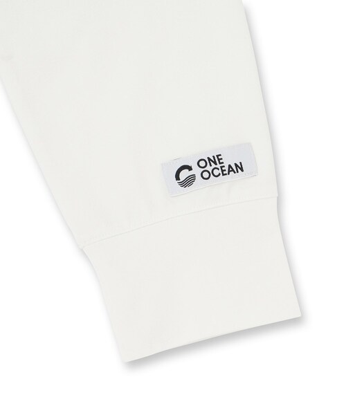 DRESSTERIOR(ドレステリア)の「【クイックドライ】ONE OCEAN サステナブルロンT(Tシャツ/カットソー・メンズ・ホワイト/グレー/ブラック・90/91/92)」の18枚目の写真