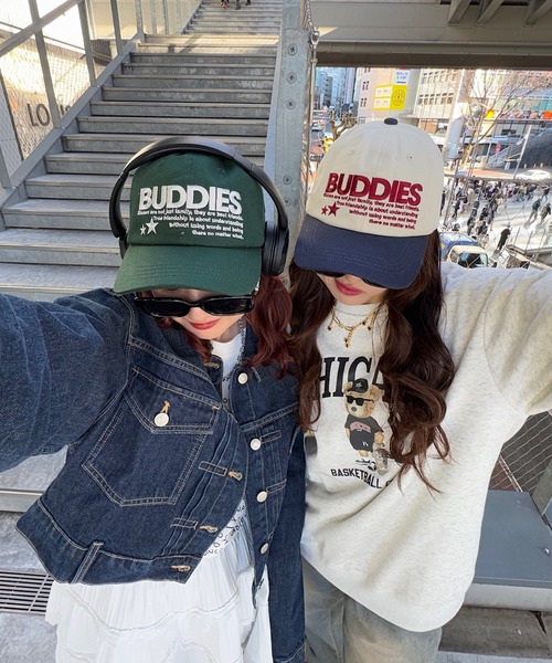 napinna maison（ナピナメゾン）の「【napinna maison×４sisters】ロゴ刺繍キャップ（キャップ・レディース・グリーン/ブラウン系/アイボリー系/ネイビー・FREE）」の19枚目の写真