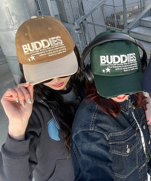 napinna maison（ナピナメゾン）の「【napinna maison×４sisters】ロゴ刺繍キャップ（キャップ・レディース・グリーン/ブラウン系/アイボリー系/ネイビー・FREE）」の21枚目の写真