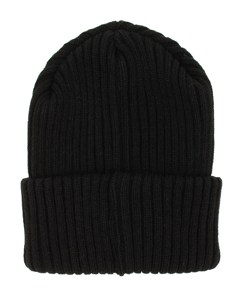 MOUSSY（マウジー）の「BASIC KNIT CAP（キャップ・レディース・ブラック・FREE）」の2枚目の写真