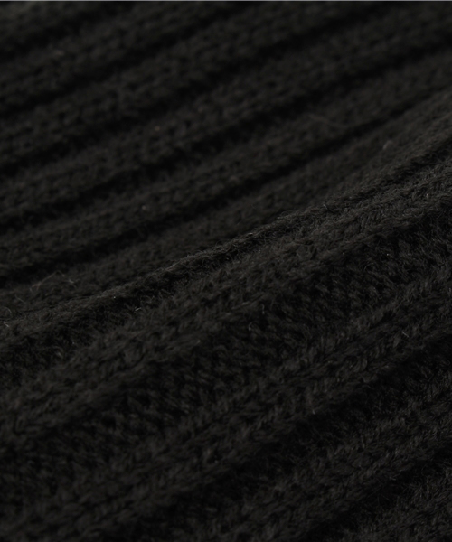 MOUSSY（マウジー）の「BASIC KNIT CAP（キャップ・レディース・ブラック・FREE）」の5枚目の写真