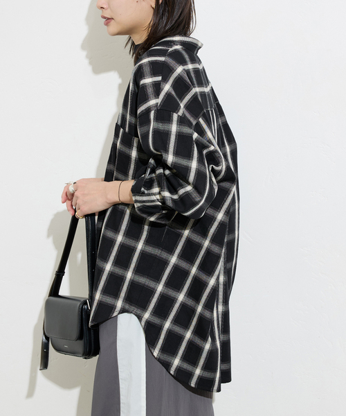 JOURNAL STANDARD(ジャーナルスタンダード)の「《追加》スタンドプルオーバー(シャツ/ブラウス・レディース・ホワイト/ピンク/ブラックミックス/ホワイト×ホワイト/ブラック系その他・FREE)」の18枚目の写真