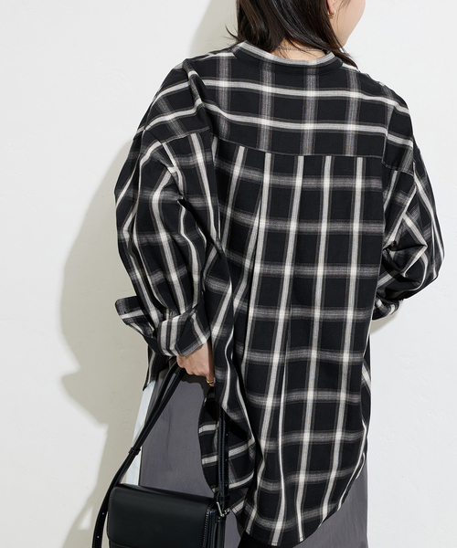 JOURNAL STANDARD(ジャーナルスタンダード)の「《追加》スタンドプルオーバー(シャツ/ブラウス・レディース・ホワイト/ピンク/ブラックミックス/ホワイト×ホワイト/ブラック系その他・FREE)」の19枚目の写真