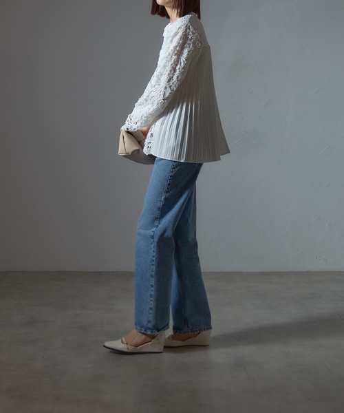 Steph Aman アイリッシュレースブラウス Steph Aman アイリッシュレースブラウス