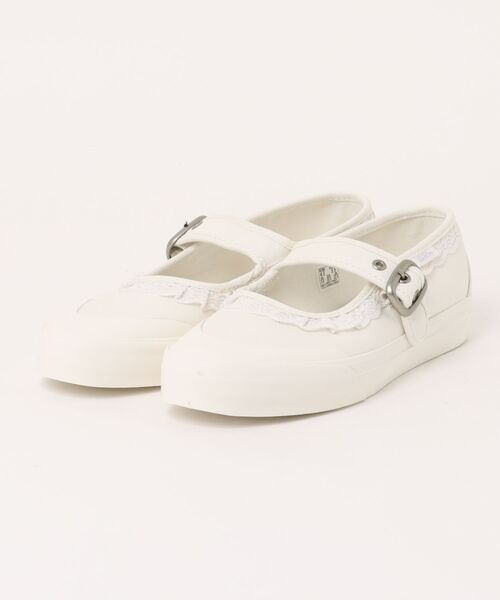 国内配送 VANS MARY JANE MARSHMALLOW Todder Mary Jane Shoe in Marshmallow White | Vans