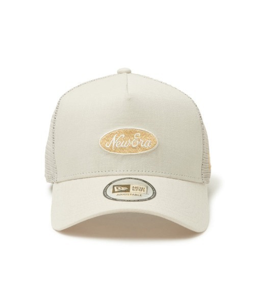 WALKMAN ベージュキャップ ロゴ入り otto985×New Era 24AWツートン刺繍ロゴキャップ ベージュ