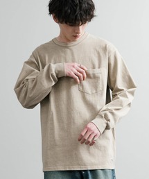 KRIFF MAYER クリフメイヤー オーバーサイズ ヘビーオンスピグメントクルーネック長袖Tシャツ ロンT 2435807