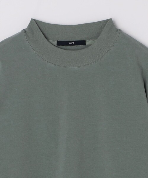 SHIPS（シップス）の「SHIPS: コットン ホッパー ライト クルー プルオーバー（Tシャツ/カットソー・メンズ・ライトグリーン/ネイビー/ホワイト・SMALL/MEDIUM/LARGE/X-LARGE）」の8枚目の写真
