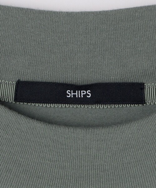 SHIPS（シップス）の「SHIPS: コットン ホッパー ライト クルー プルオーバー（Tシャツ/カットソー・メンズ・ライトグリーン/ネイビー/ホワイト・SMALL/MEDIUM/LARGE/X-LARGE）」の11枚目の写真