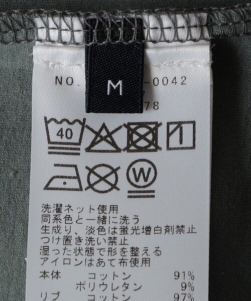 SHIPS（シップス）の「SHIPS: コットン ホッパー ライト クルー プルオーバー（Tシャツ/カットソー・メンズ・ライトグリーン/ネイビー/ホワイト・SMALL/MEDIUM/LARGE/X-LARGE）」の13枚目の写真