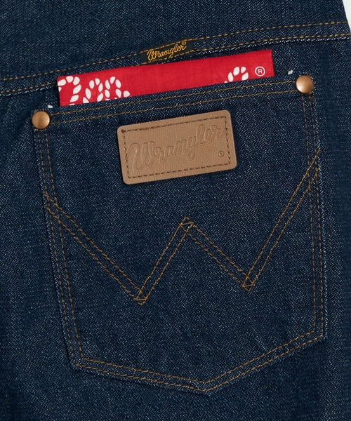 Lee（リー）の「Wrangler/ラングラー【US ORIGINAL】ワイドジーンズ（デニムパンツ・メンズ・インディゴブルー・MEDIUM/LARGE/SMALL）」の9枚目の写真