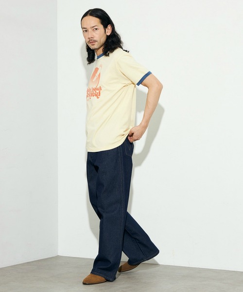 Lee（リー）の「Wrangler/ラングラー【US ORIGINAL】ワイドジーンズ（デニムパンツ・メンズ・インディゴブルー・MEDIUM/LARGE/SMALL）」の11枚目の写真