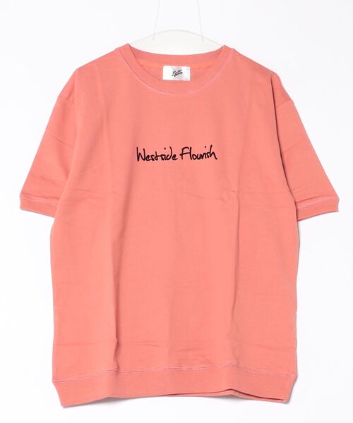 ARCHIVER(アーカイバ)の「【RS】【RDS】フロントプリントTシャツ(Tシャツ/カットソー・レディース・コーラル/ネイビー・MEDIUM/LARGE)」の16枚目の写真