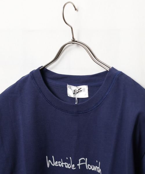 ARCHIVER(アーカイバ)の「【RS】【RDS】フロントプリントTシャツ(Tシャツ/カットソー・レディース・コーラル/ネイビー・MEDIUM/LARGE)」の7枚目の写真
