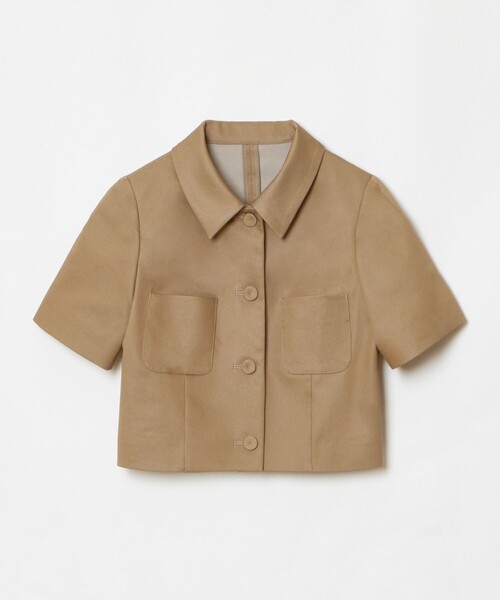新品タグ付き【LOULOU WILLOUGHBY】デニムクルージャケット セール】 【LOULOU WILLOUGHBY】ファンシーツイードクルー