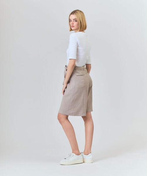 GRACE CLASS（グレースクラス）の「リネンデニムライクパンツ（デニムパンツ・レディース・ブラック/ベージュ・36/38）」の17枚目の写真