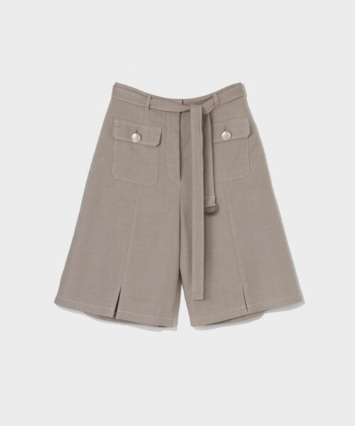 GRACE CLASS（グレースクラス）の「リネンデニムライクパンツ（デニムパンツ・レディース・ブラック/ベージュ・36/38）」の6枚目の写真